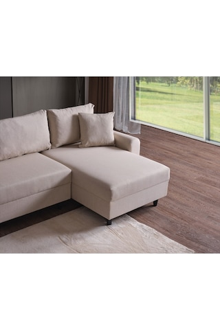 Kagu Corner Flavia Köşe Takımı Krem