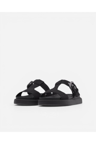 Clarks Aristella West Black Sde Kadın Siyah Terlik 26185813 Siyah