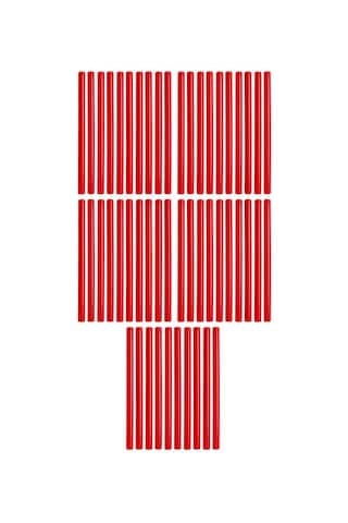 Midex Örf-bt-25rd-25x Kırmızı Ritim Çubuğu Örf Aletleri Seti 25 Cm Karbon Fiber Toptan Paket 25 Çift Tek Renk