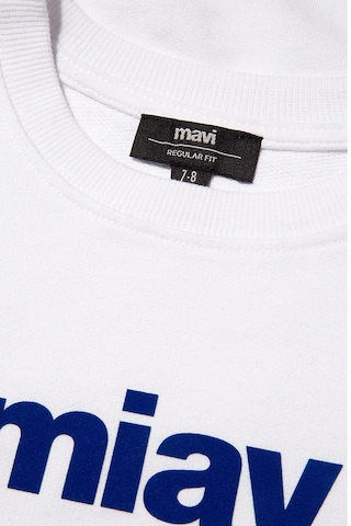 Mavi Erkek Çocuk Sweat 6610031-620 Beyaz Beyaz