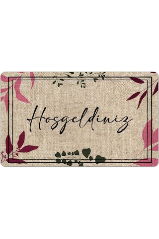 Evaşk Kapı Önü Paspası Vinil Kaymaz Tabanlı 45 X 70 Evaşkdm12073