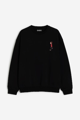 Ogc Marco & Star Kombin Sweatshirt Siyah