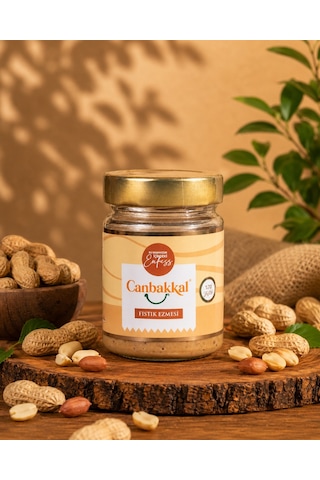 Canbakkal %70 Fıstıklı Fıstık Ezmesi 300 G Şekersiz & Katkısız Doğal Fıstık Ezmesi