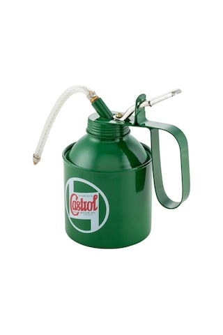 Retro Yağdanlık Yeşil Pompalı 500ml / Castrol