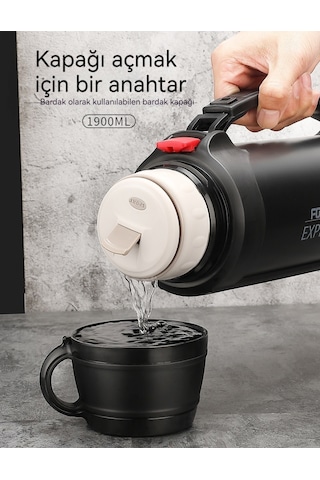 Büyük Kapasite Çıkışındaki Yolculuklardaki Saldırı Bardağı - Kırmızı