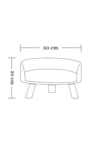 Reyo Pet Puffy Kedi Köpek Koltuğu