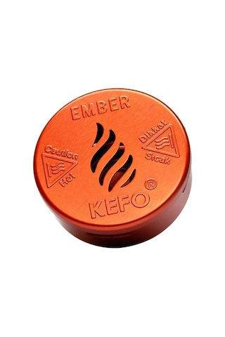 Kefo Gold Kefo Sarı Rock Star Lüle + Kırmızı Kefo Ember Nargile Közlük Cezve