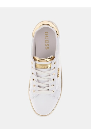 Guess Kadın I-beckie-eu Sneaker Ayakkabı Fl5bekfal12 Beyaz