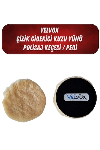 Velvox Çizik  Kuzu Yünü Polisaj Keçesi / Pedi -ithal Ürün