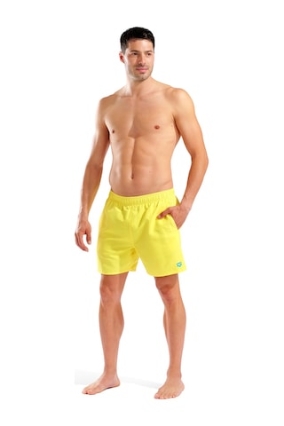 Arena Fundamentals Boxer R Erkek Sarı Deniz Şortu 006443381