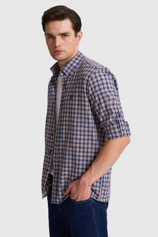 U.s. Polo Assn. Erkek Lacivert Gömlek Desenli 50324654-vr033