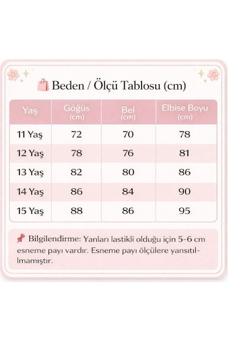 Butikhappykids Kız Çocuk Askılı Lacivert Balon Kollu Monoray Kumaş Abiye Elbise 11-15 Yaş Lacivert