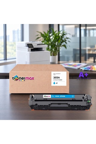 Hp 203a Cf541a Mavi Uyumlu Toner A Plus / Color Laserjet Pro M254 / M280 / M281