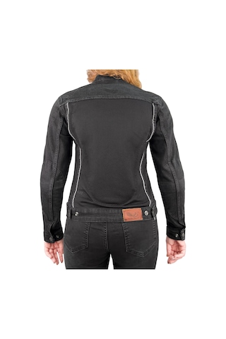 The Biker Jeans Grey Ice Korumalı File Motosiklet Kot Montu Kadın
