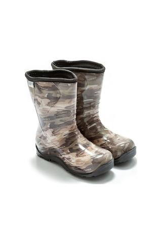 Twigy Nn0607 Yağmur Kamuflaj Çocuk Çizme Kamuflaj