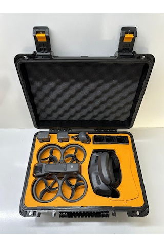 Dji Avata 2 N3 / Googles 3 Uyumlu Hardcase Drone Taşıma Çantası Clascase C036