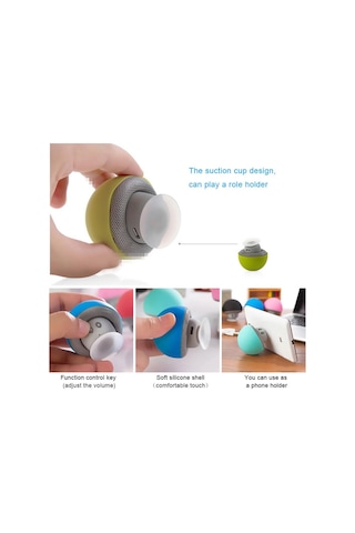 Vaorlo Mini Bluetooth Hoparlör Taşınabilir Kablosuz Stereo Subwoofer Su Geçirmez Kablosuz Hoparlörler Handsfree