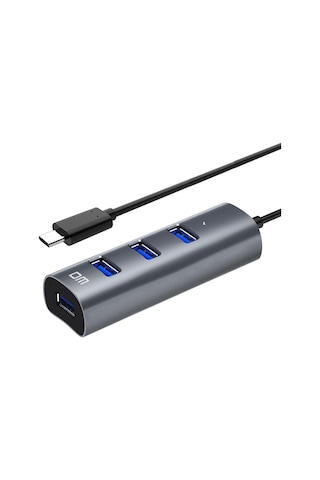 Dm Chb010 Type C To Usb 3 0 4 Portlu Alüminyum Hub Çoklayıcı