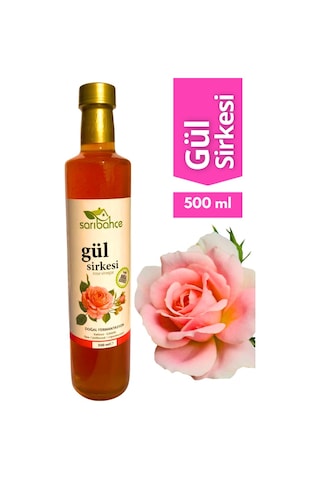 Gül Sirkesi 500 Ml - Organik Doğal Fermantasyon