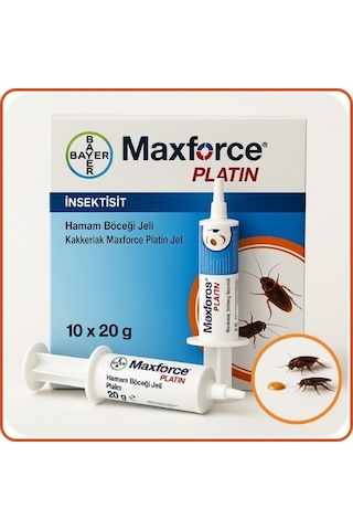Bayer Maxforce Platin Hamamböceği Kaloriferböceği Jeli 20 Gram