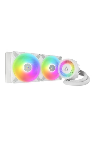 Arctic Liquid Freezer III RGB Intel/AMD Uyumlu,280mm Radyatörlü, 2x14cm P14 PWM Fanlı,Sıvı İşlemci Soğutucu Beyaz ACFRE00151A