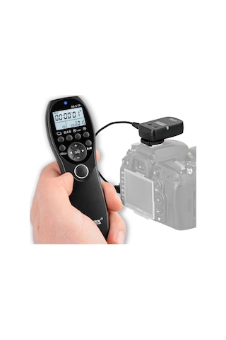 Ayex AX-5 N3 Canon İçin Dijital Zaman Ayarlı Kablosuz Kumanda