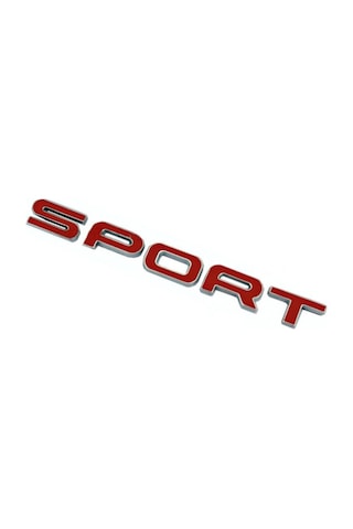 Range Rover Sport Arka Yazı Sport Kırmızı Renk Model