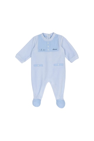 Chicco Arka Açıklıklı Tulum 09100343000000 000021 Lıght Lıght Blue