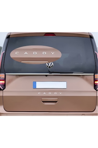 Volkswagen Caddy Yeni Modellere Uyumlu Arka Bagaj Yazısı