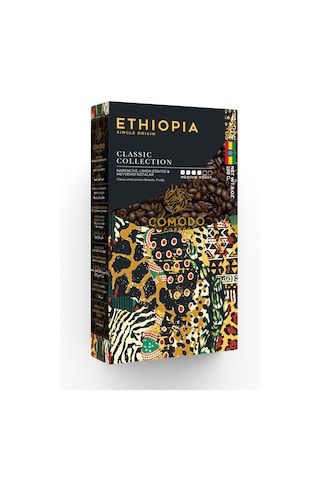 Comodo Coffee Etiyopya Çekirdek Kahve 4 x 250 G