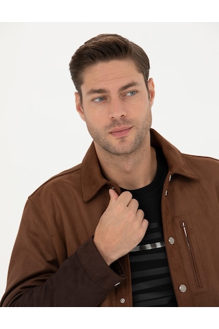 Pierre Cardin Erkek Kahverengi Deri Mont-kaban 50280331-400 Kahverengi