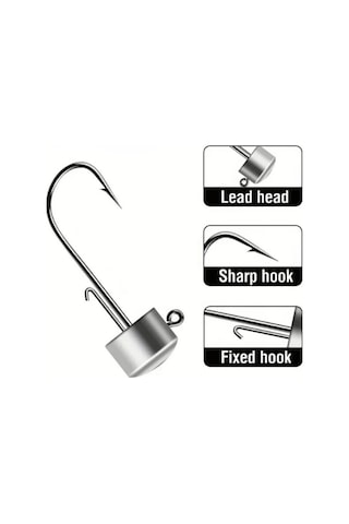 4 Adet 5 Gr Mantar Kafa Jig Head,zoka