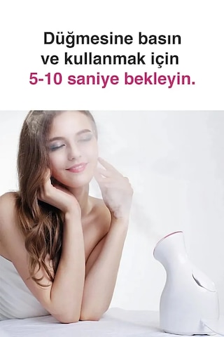 Enshall Yüz Temizleme Kişisel Bakım Buharlı Temizleme Cihazı