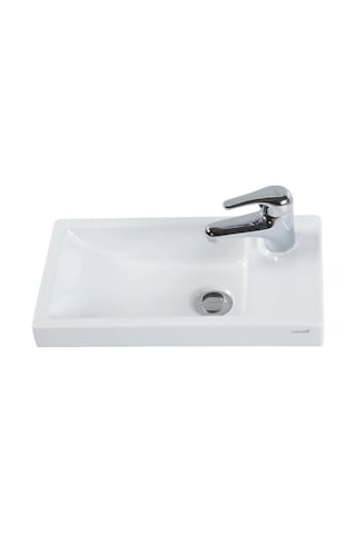 Creavit TP025 Elmas Lavabo 25 x 45 CM Beyaz