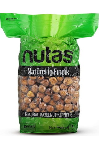 Nutas Natürel İç Fındık Vakum Paket 500 G