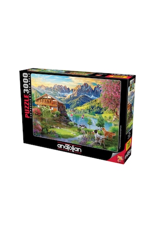 Anatolian 3000 Parçalık Puzzle - Dolomit Dağları 4928