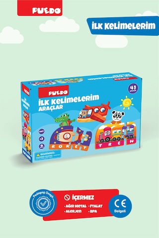 Puedo İlk Kelimelerim Puzzle - Araçlar