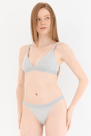 Naphor Touch Gri Bikini Külot Ten