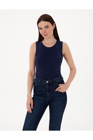 Pierre Cardin Kadın Lacivert Bluz Örme 50305783-vr033 Lacivert