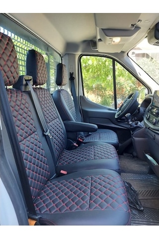 Ford Transit Araca Özel Deri Tek Kabin Oto Koltuk Kılıfı (492918475)