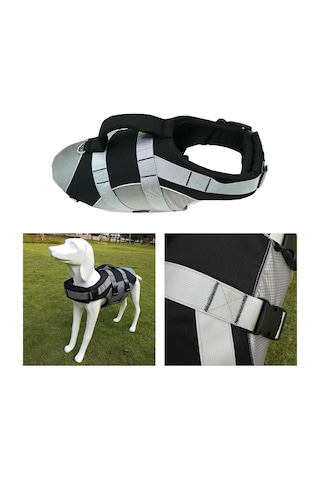 Suntek Yüzme Pet Supply Için Köpek Can Yeleği Xl-siyah