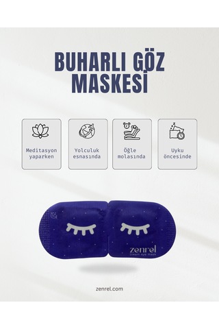 Kendiliğinden Isınan Buharlı Göz Maskesi 10 Adet