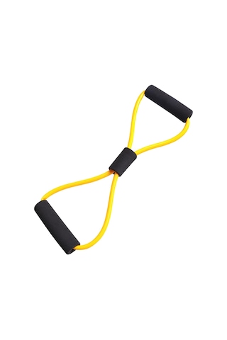 Dolıty 8 Şekilli Direnç Bandı Elastik Halat Ev Sarı Sarı