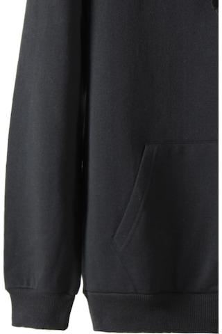Terapi Men Erkek Siyah Kapüşonlu Kanguru Cepli Basic Hoodie Sweatshirt Siyah