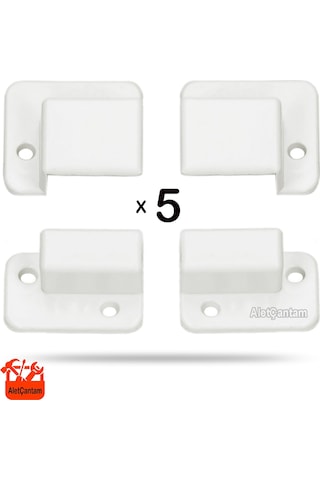 Pencere Sineklik Montaj Aparatı (5 Takım 4 lü Set)+Vida (10x20 Profillere Uygundur)