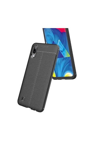 Galaxy M10 Kılıf Zore Niss Silikon Kapak Kırmızı