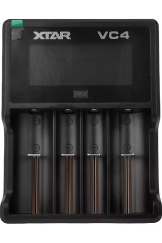 Xtar Vc4 Taşınabilir Lcd Ekranlı Li-ion/ni-mh/ni-cd Pil Şarj Cihazı