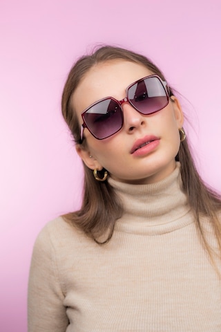 Focus On TS011 Clara Burgundy Kadın Kadın Güneş Gözlüğü