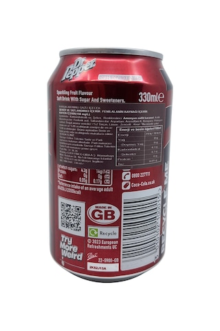 Dr Pepper Karışık Aromalı Gazlı İçecek 330 Ml 2 Adet