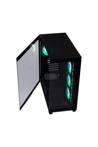 Bitfenix Ceto Premium Black 850w 80+ Bronze Psu 4x120mm Argb Fan Akak0btf0028